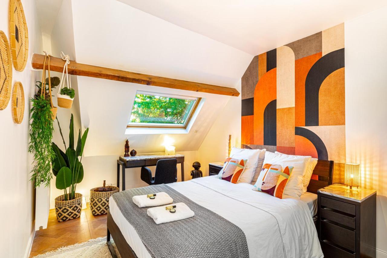 Stylish Modern Apartement - Art, Design, Garden, Villa Des Ammonites Meudon Luaran gambar