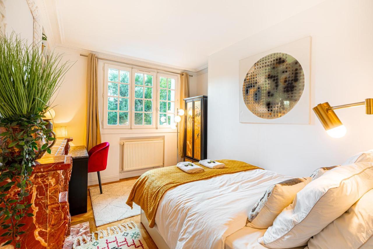 Stylish Modern Apartement - Art, Design, Garden, Villa Des Ammonites Meudon Luaran gambar