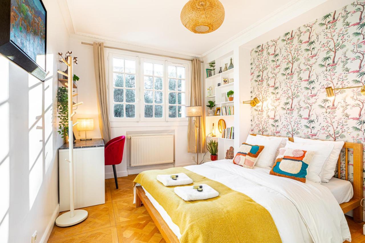Stylish Modern Apartement - Art, Design, Garden, Villa Des Ammonites Meudon Luaran gambar