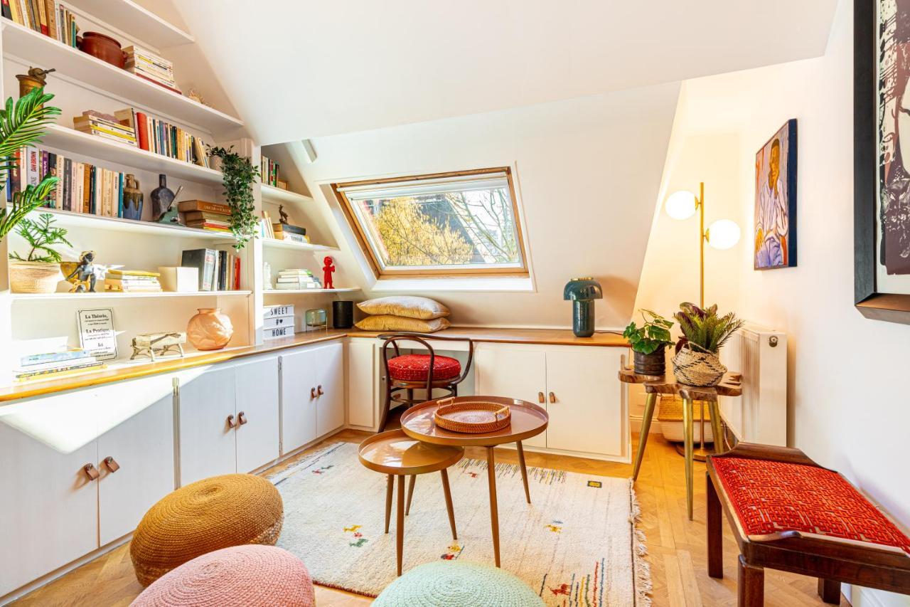 Stylish Modern Apartement - Art, Design, Garden, Villa Des Ammonites Meudon Luaran gambar